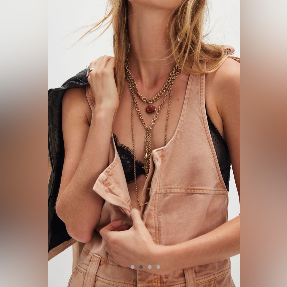 NWT Free People Heather Charm Necklace - Picture 3 of 6